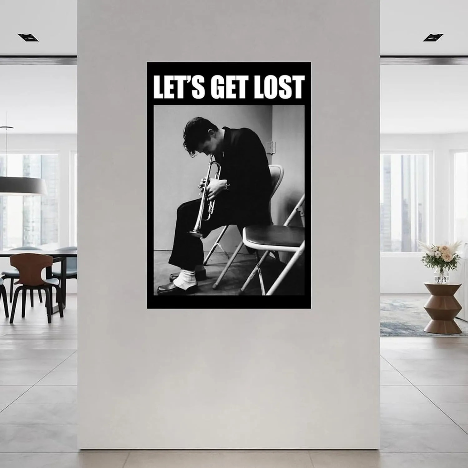 Chet Baker Jazz Trumpeter Portrait Art Poster 5 Canvas Painting Wall Art Poster for Bedroom Living Room Decor 08x12inch(20x30cm) Unframe-style