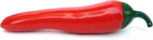 Chili Pepper Shaped Butane Lighter - Collectible Refillable Novelty Lighter (NO Butane Included)