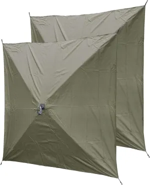 Clam Quick-Set Wind and Sun Panel Attachment for Escape Sport Screen Shelter Canopy Tent with Carrying Bag, Accessory Only