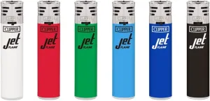 Clipper Lighters Solid Jet Flame Mix (6ct)