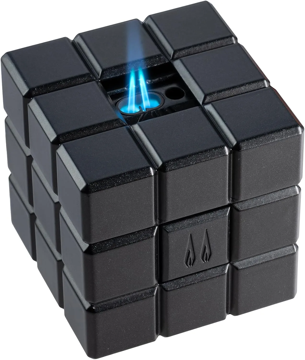 Colibri Heritage Cube Desk Lighter - Black