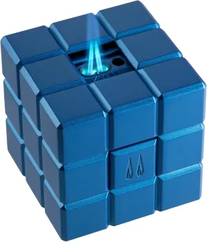 Colibri Heritage Cube Desk Lighter - Blue