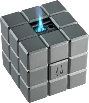 Colibri Heritage Cube Desk Lighter - Charcoal