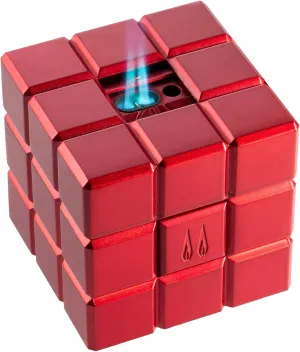 Colibri Heritage Cube Desk Lighter - Red