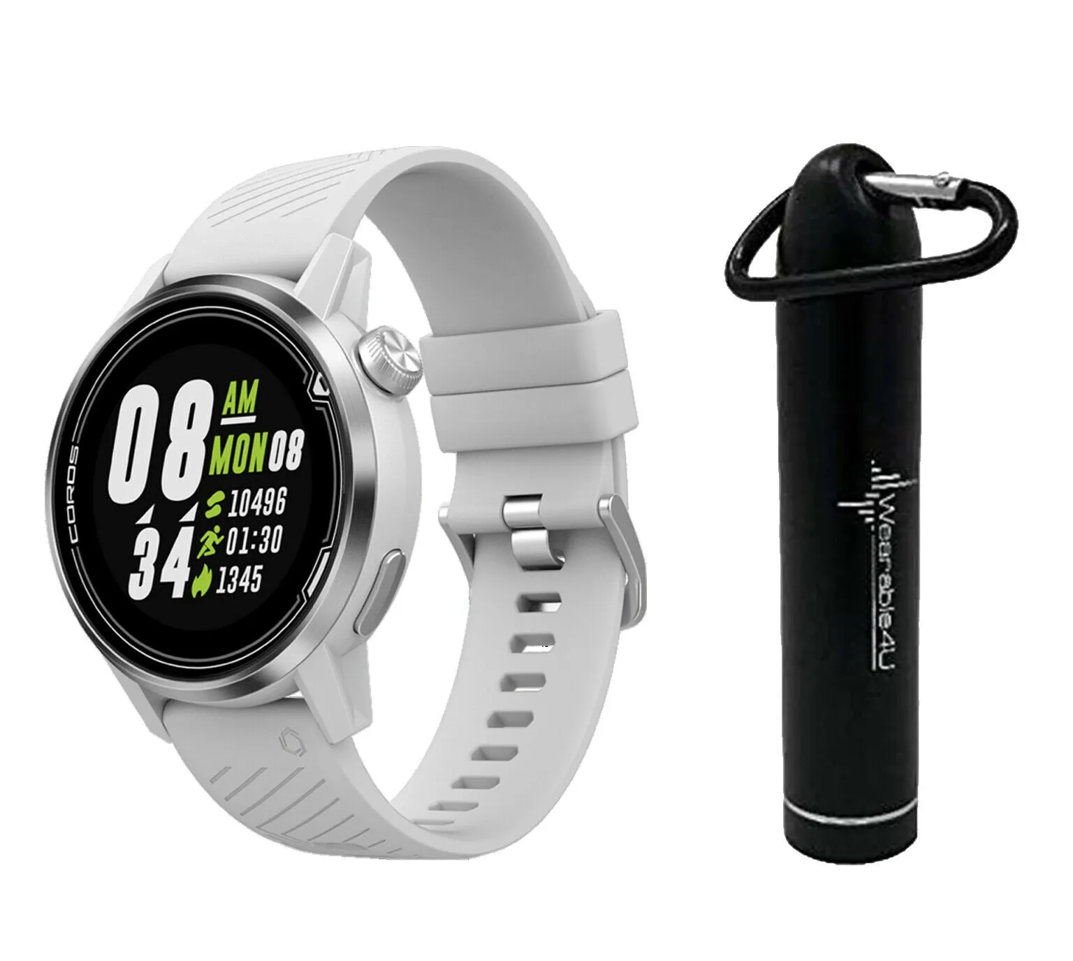 Coros APEX Premium Multisport Watch with Wearable4U Compact Power Bank Bundle