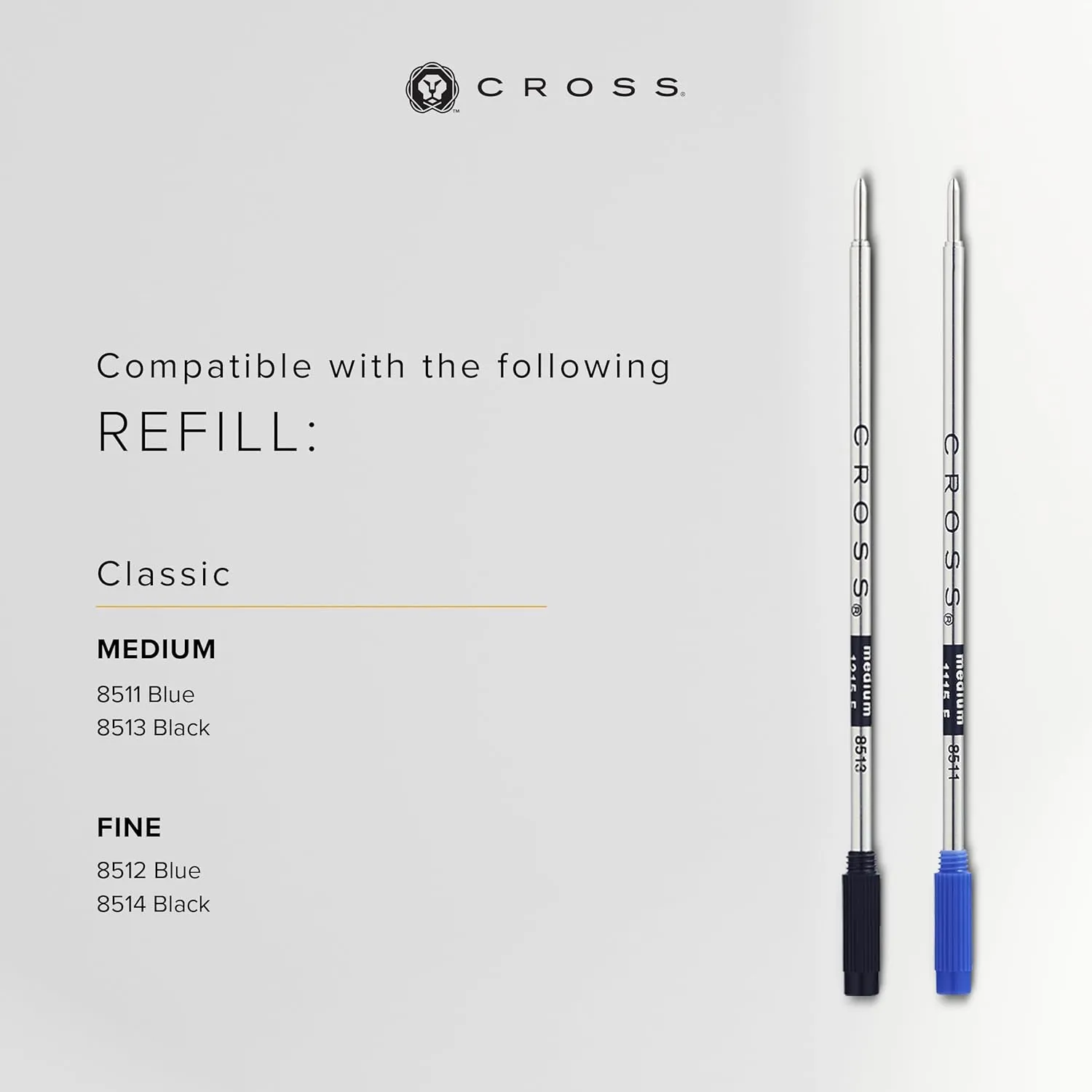Cross Bailey Light Refillable Ballpoint Pen Presented in a Everyday Gift Box - Medium Point, Black Ink, Polished Burgundy