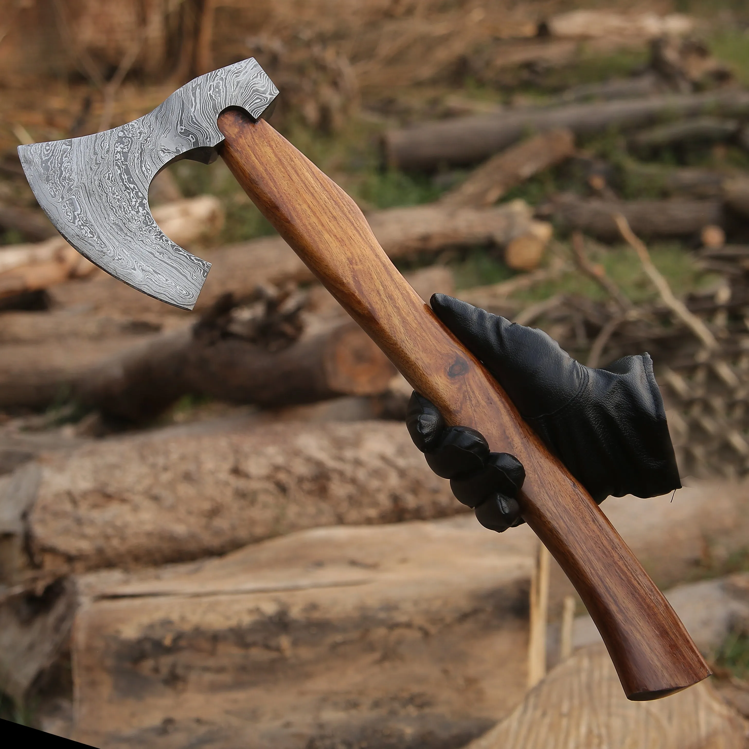 Custom Hand Made Forged Damascus Steel Axe Superb Design Axe Hatchet Tomahawk WH 1673