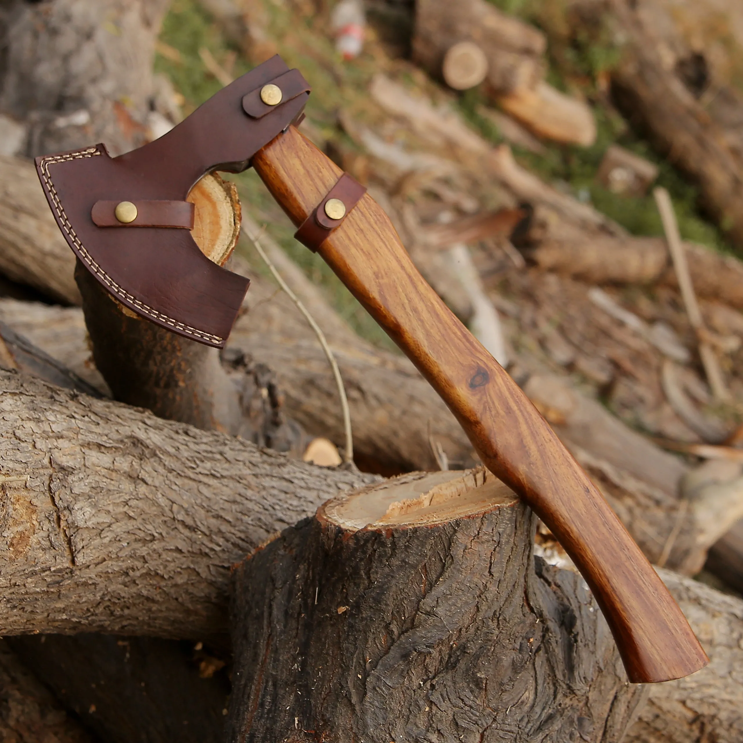 Custom Hand Made Forged Damascus Steel Axe Superb Design Axe Hatchet Tomahawk WH 1673