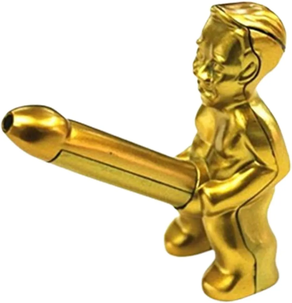 Cute Funny Soft Flame Lighter - Great Gag Gift, Refillable Butane, Adjustable Lucky Novelty Unique Design - No Butane Included (Funny Adult)