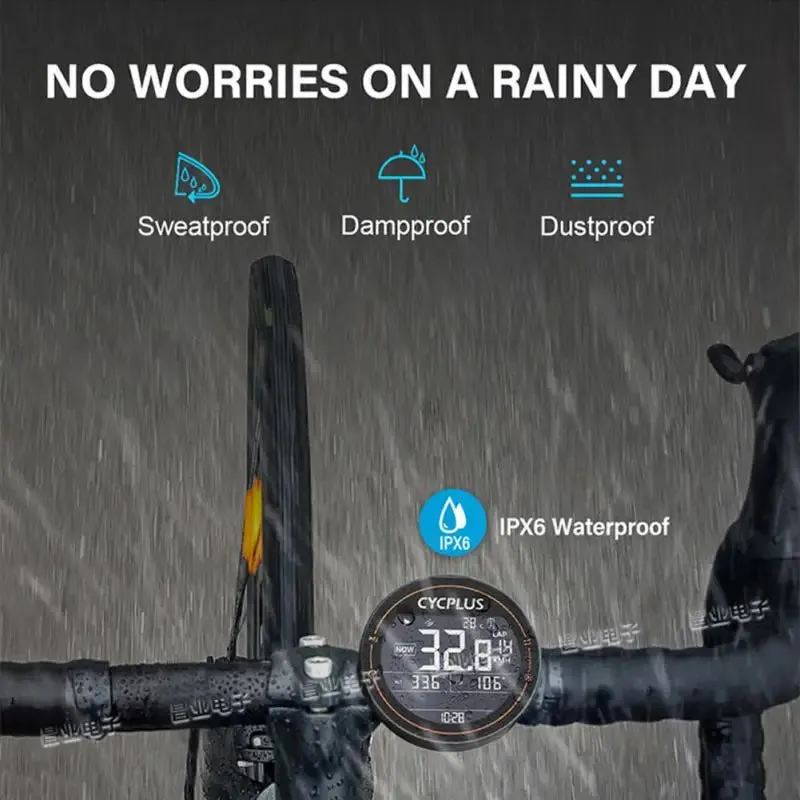 CYCPLUS M2 Wireless Bluetooth GPS Cycling Waterproof Speedometer with ANT  Communication