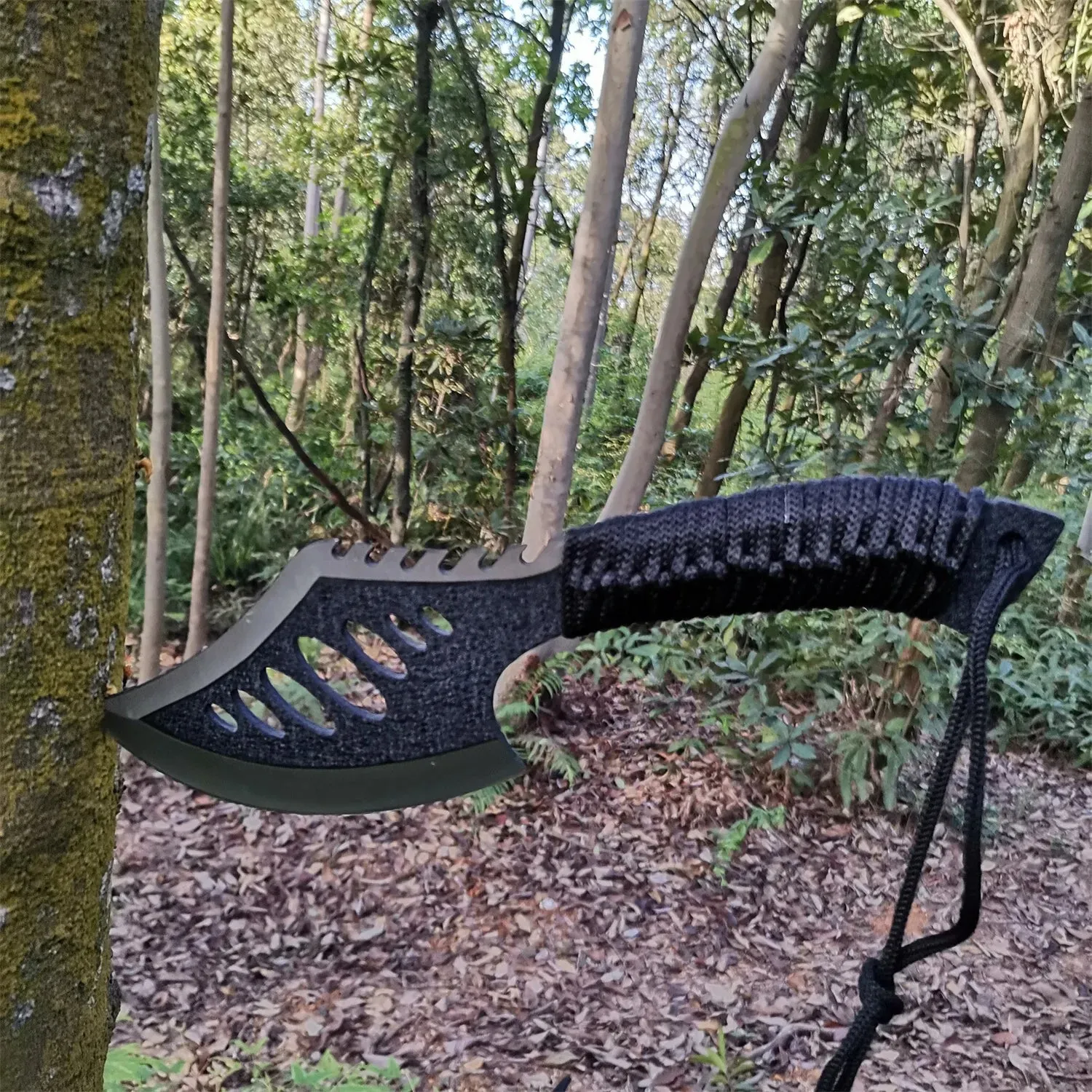 DB Axe Garden Tool - Compact Camping and Survival Hatchet with Sheath Tomahawk Army Outdoor Hunting Camping Survival Machete Axe