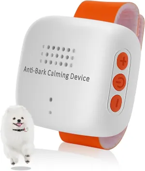Dog Shock Collar, Music Anti-Bark for Dogs (5-80 lbs), Waterproof, No Shock or Beeps, Soothing Sounds, Fits Any Collar, Rechargeable for Small Medium Large Dogs