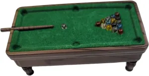 Eclipse Collectible Novelty Real Felt Pool Table Refillable Lighter