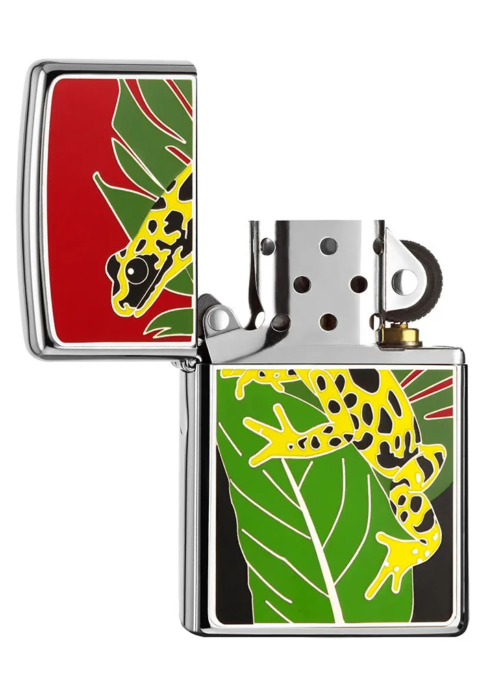 Emblemat złotej żaby