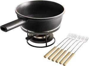 Emile Henry Delight Ceramic Fondue, Slate, 2.2Qt