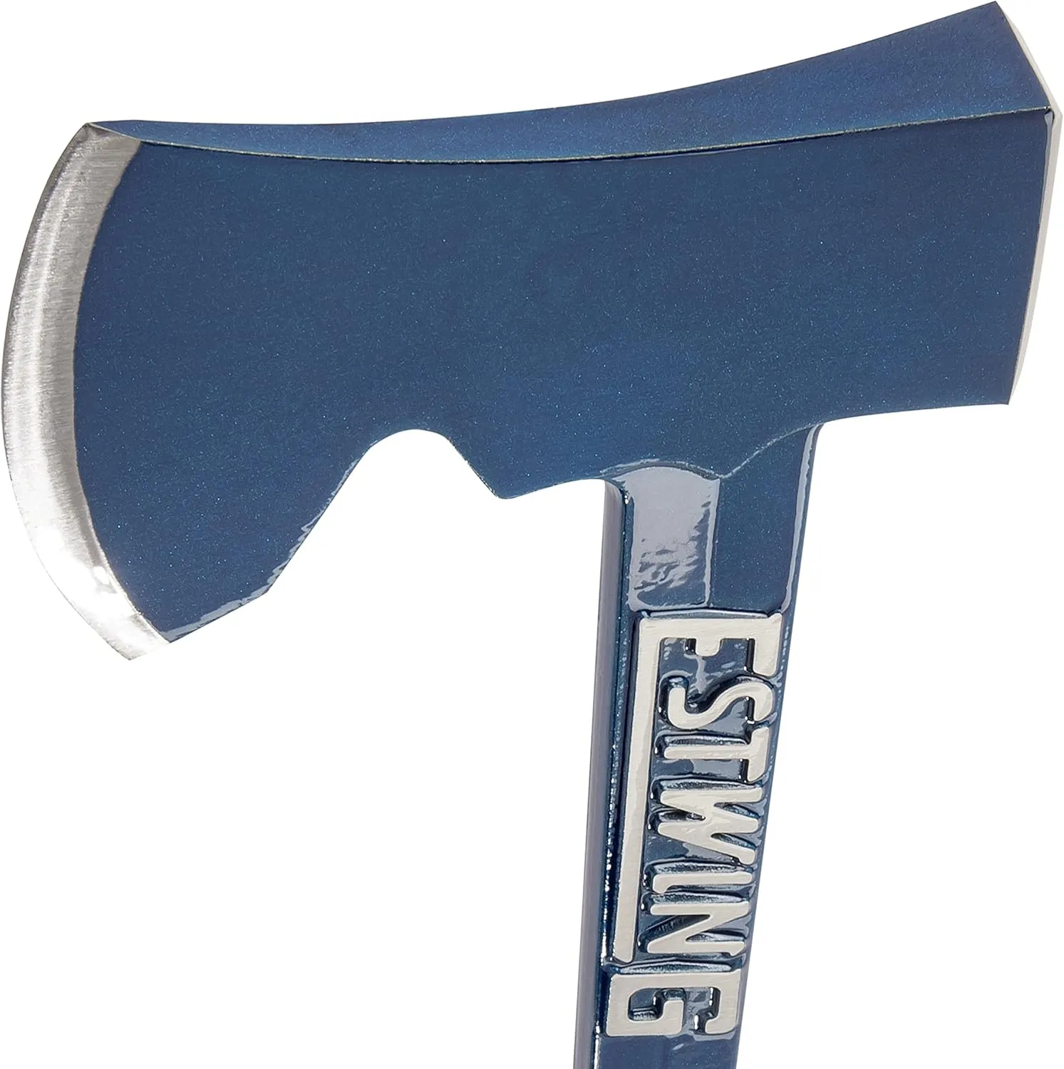 ESTWING Camper's Axe - 14" Hatchet with Forged Steel Construction & Shock Reduction Grip - E6-25A