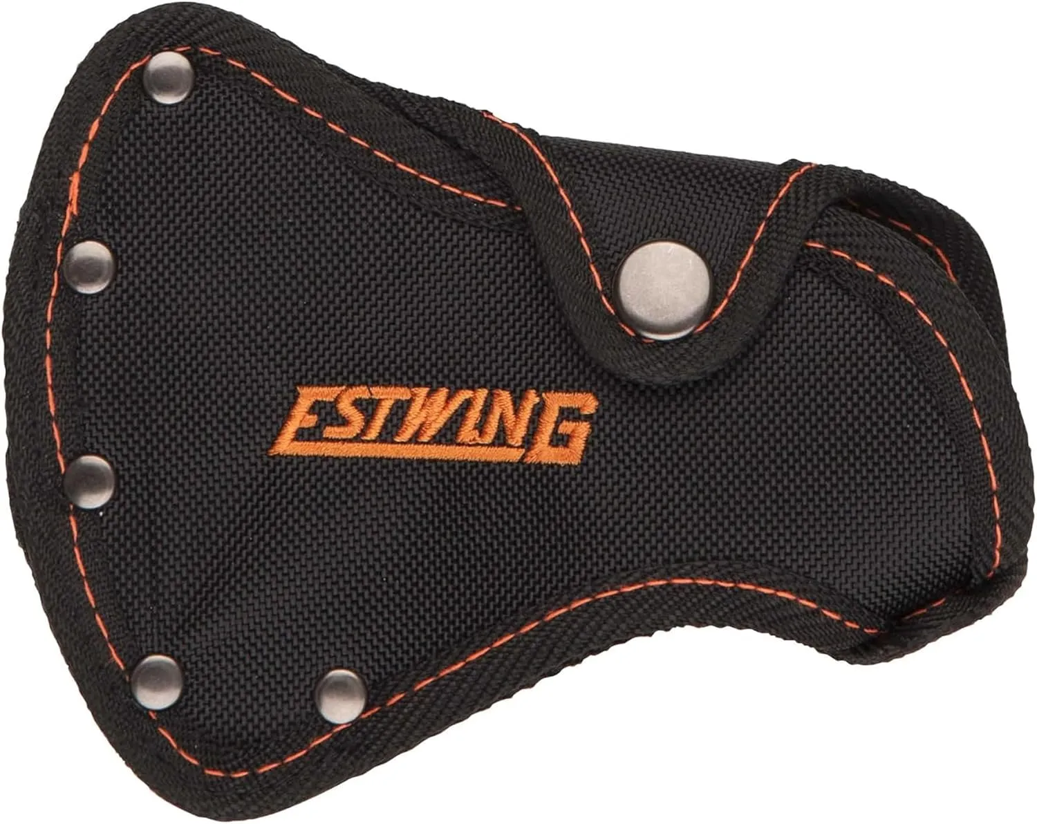 ESTWING Camper's Axe - 14" Hatchet with Forged Steel Construction & Shock Reduction Grip - EO-25A