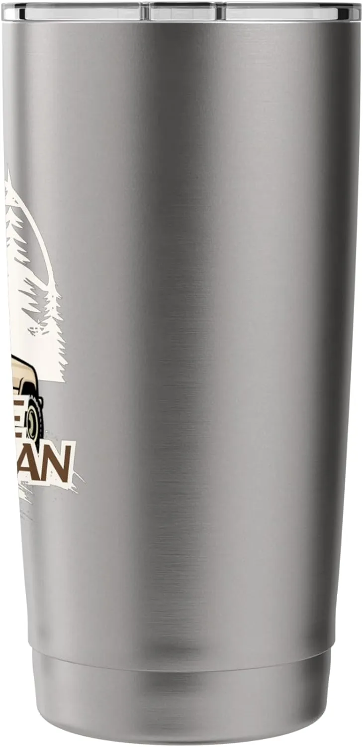 Explore Kyrgyzstan Mountains Forests Adventure Stainless Steel Insulated Tumbler