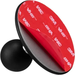 FANAUE Flex Adhesive Ball Base Compatible with RAM Mounts B Size Double Socket Arm, 1" Ball Head Adapter for Motorcycle Phone Mount Bike Phone Holder, Suction Cup Base for Mounting on Car Dashboards.