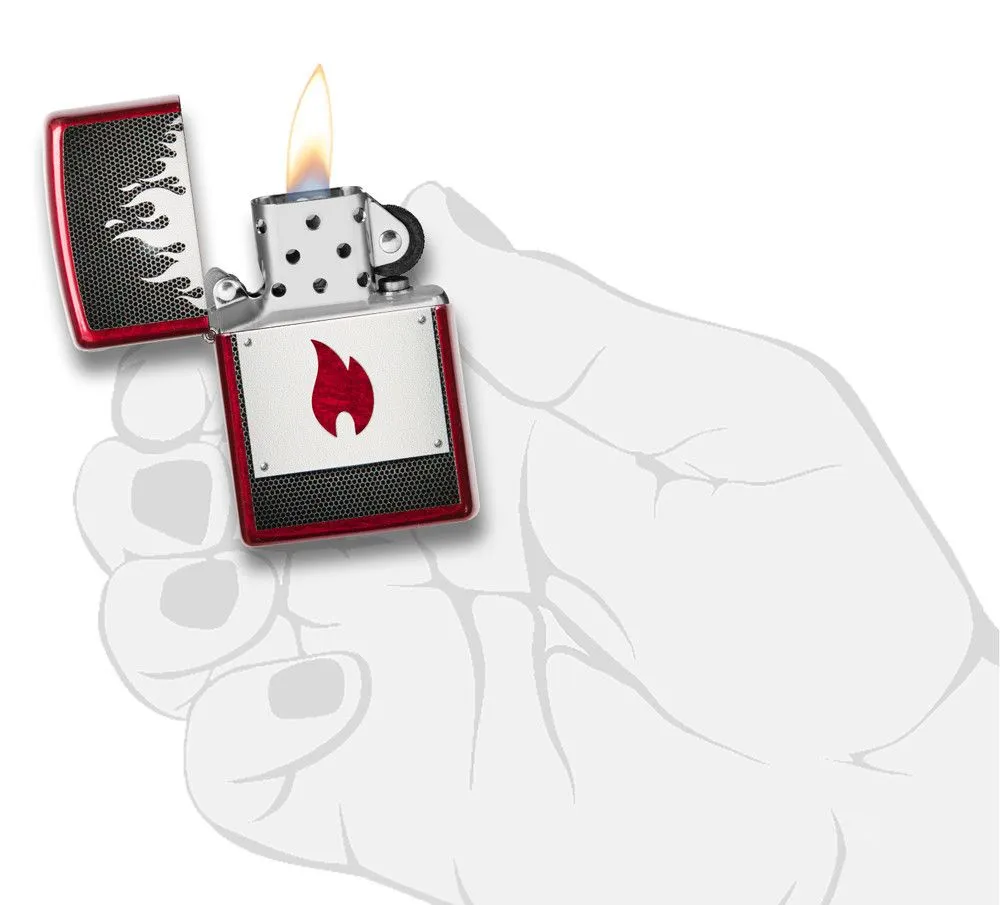 Fire Plate Flame Design