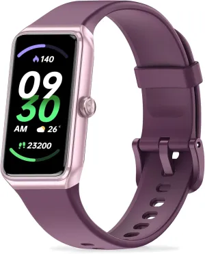 Fitness Tracker with 24/7 Heart Rate,Blood Pressure Sleep Tracking,104 Sports Modes Calories Smart Watch,IP68 Waterproof Step Counter Activity Trackers Pedometer for Android&iPhone Women Men