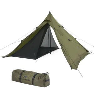 Flame Retardant 4-Season Camping Tent with Stove Jack