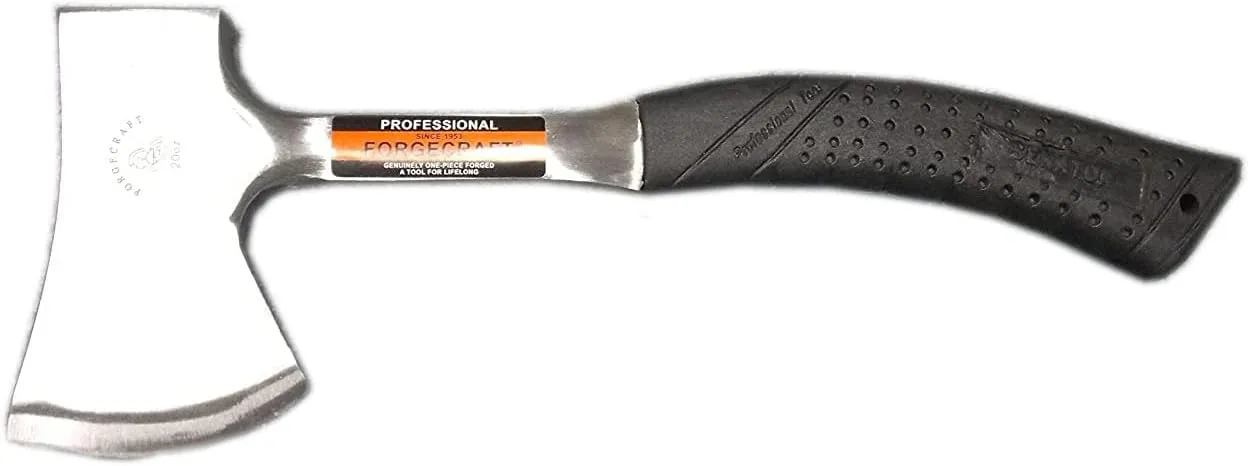 Forgecraft Genuine One-Piece Dropped Forged Camp Axe!