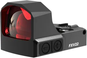 FXV22 Micro Red Dot Sight for RMS/RMSC/407K/507K Footprint, 3MOA Shake Awake Reflex Optics for Subcompact Pistol