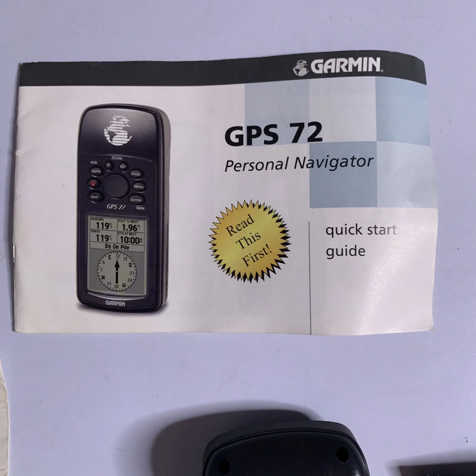 Garmin GPS 72 Personal Navigator Waterproof Marine Fishing Hiking