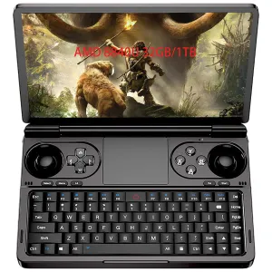 GPD Win Mini Handheld Game Console, 7" Touchscreen Gaming PC Mini Laptop Gamepad UMPC Win11 [AMD Ryzen 7 8840U 32GB RAM/1TB M.2 NVMe SSD]