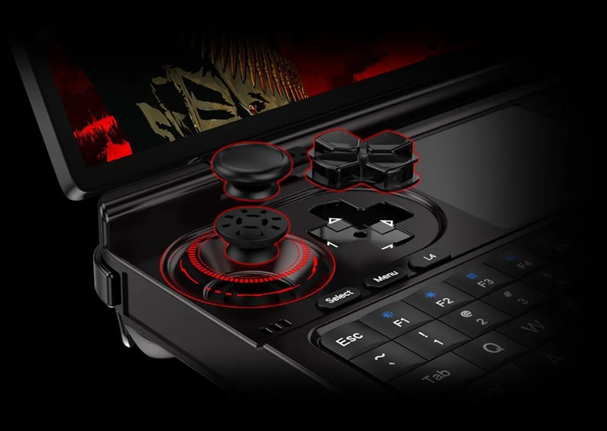 GPD Win Mini Handheld Game Console, 7" Touchscreen Gaming PC Mini Laptop Gamepad UMPC Win11 [AMD Ryzen 7 8840U 32GB RAM/1TB M.2 NVMe SSD]