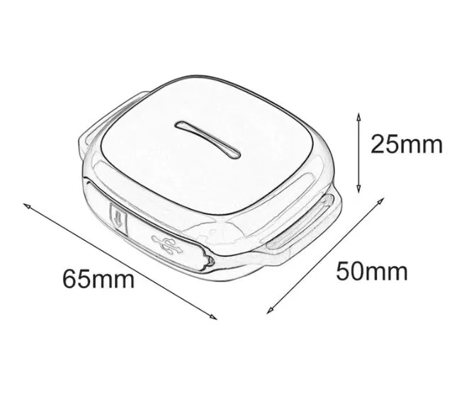 GPS Tracker Device – IP67 Waterproof with Vibration & Fence Alarms