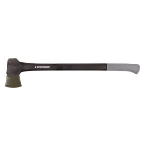 Greenmill UP9429 Carpenter's Axe 1350g 72cm Forged Carbon Steel C55 72 cm Splitting Woodworking Chopping