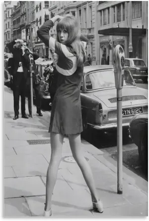 GUNYUZI Pattie Boyd Poster Canvas Wall Art Posters For Room Aesthetic And Decor 3Canvas Painting Posters And Prints Wall Art for Living Room Bedroom Decor 20x30inch(50x75cm)