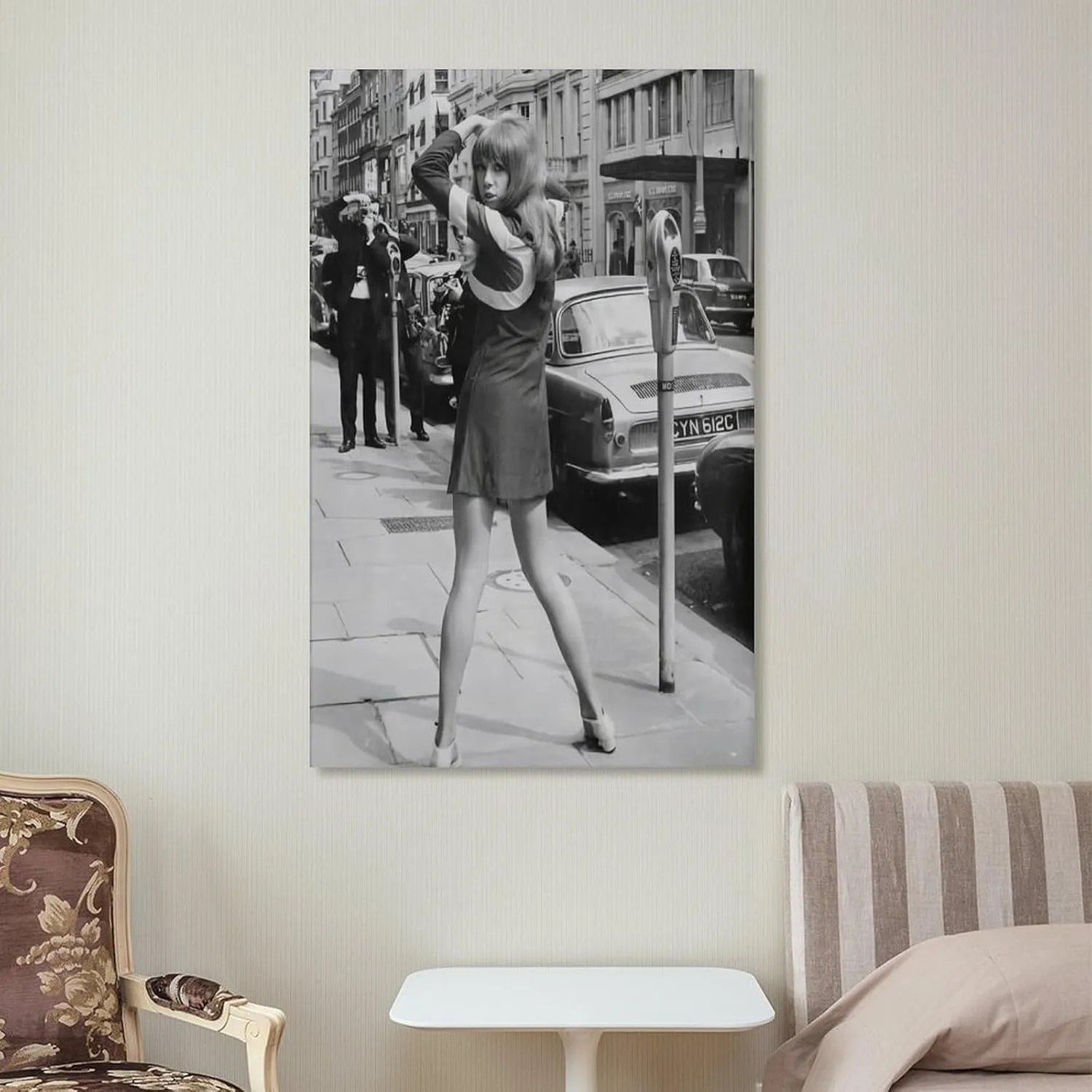 GUNYUZI Pattie Boyd Poster Canvas Wall Art Posters For Room Aesthetic And Decor 3Canvas Painting Posters And Prints Wall Art for Living Room Bedroom Decor 20x30inch(50x75cm)