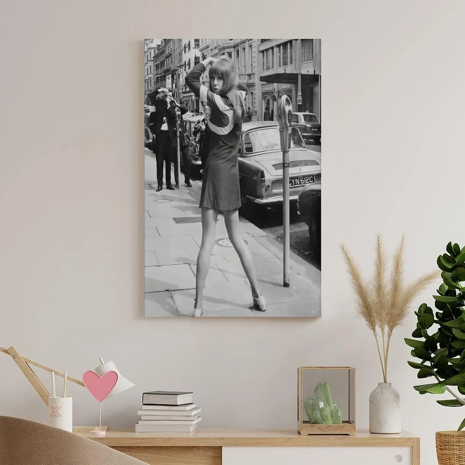 GUNYUZI Pattie Boyd Poster Canvas Wall Art Posters For Room Aesthetic And Decor 3Canvas Painting Posters And Prints Wall Art for Living Room Bedroom Decor 20x30inch(50x75cm)