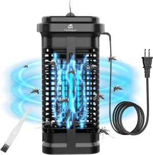 Homesuit Bug Zapper Indoor and Outdoor 20W, High Powered 4000V Electric Mosquito Zapper, Waterproof Mosquitoes Trap Outdoor, Electronic Mosquito Killer, Insect Fly Trap for Home Backyard Patio