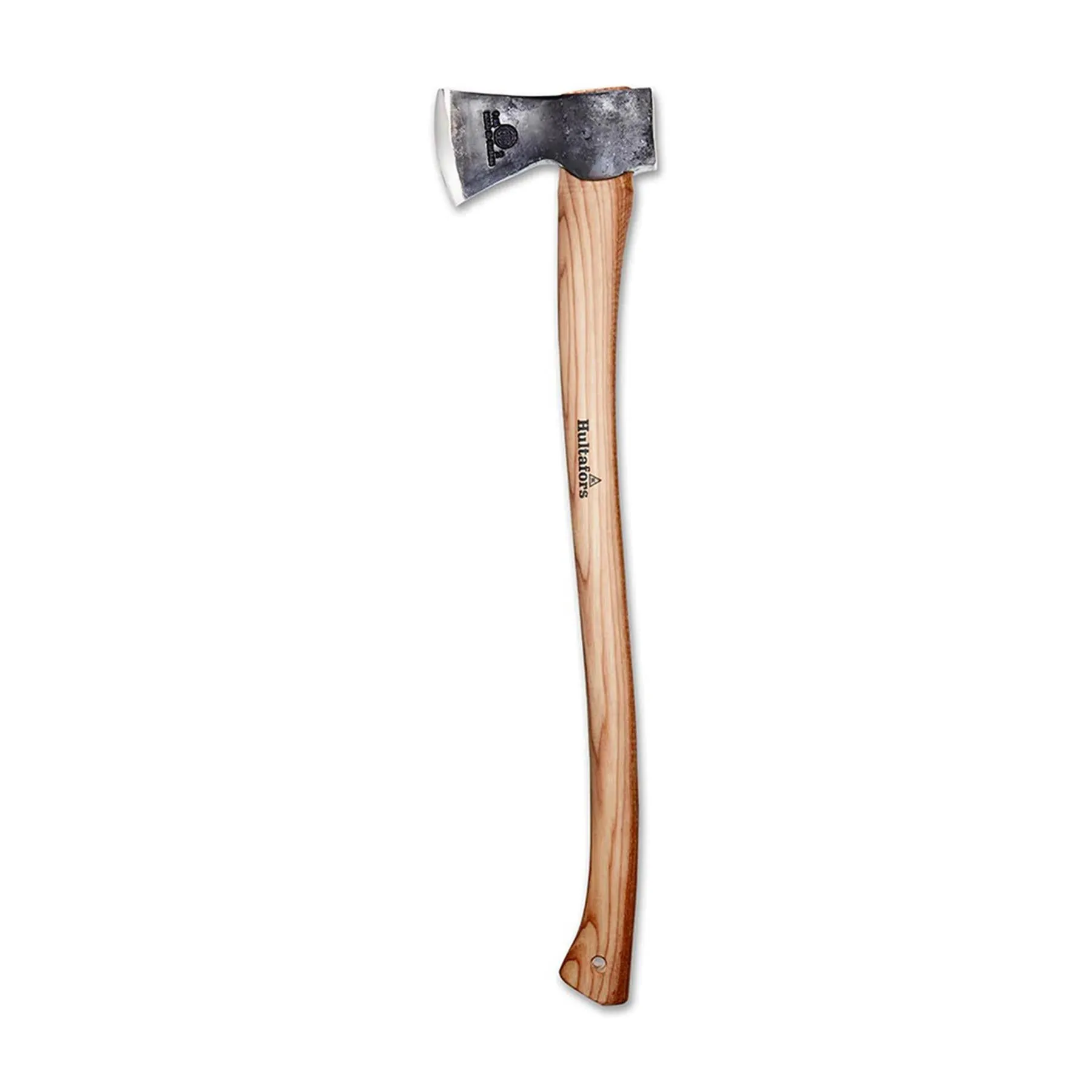 HULTAFORS Qvarfot Felling Axe long hickory shaft sharpened carbon steel ax head