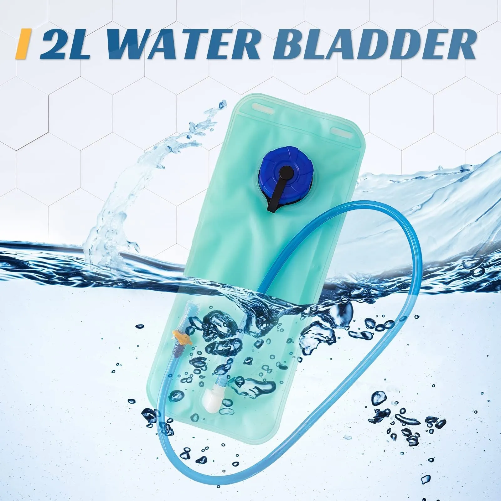 HydraVenture™ 5L Hydration Pack Duo – Includes 2L Bladders (2-Pack)