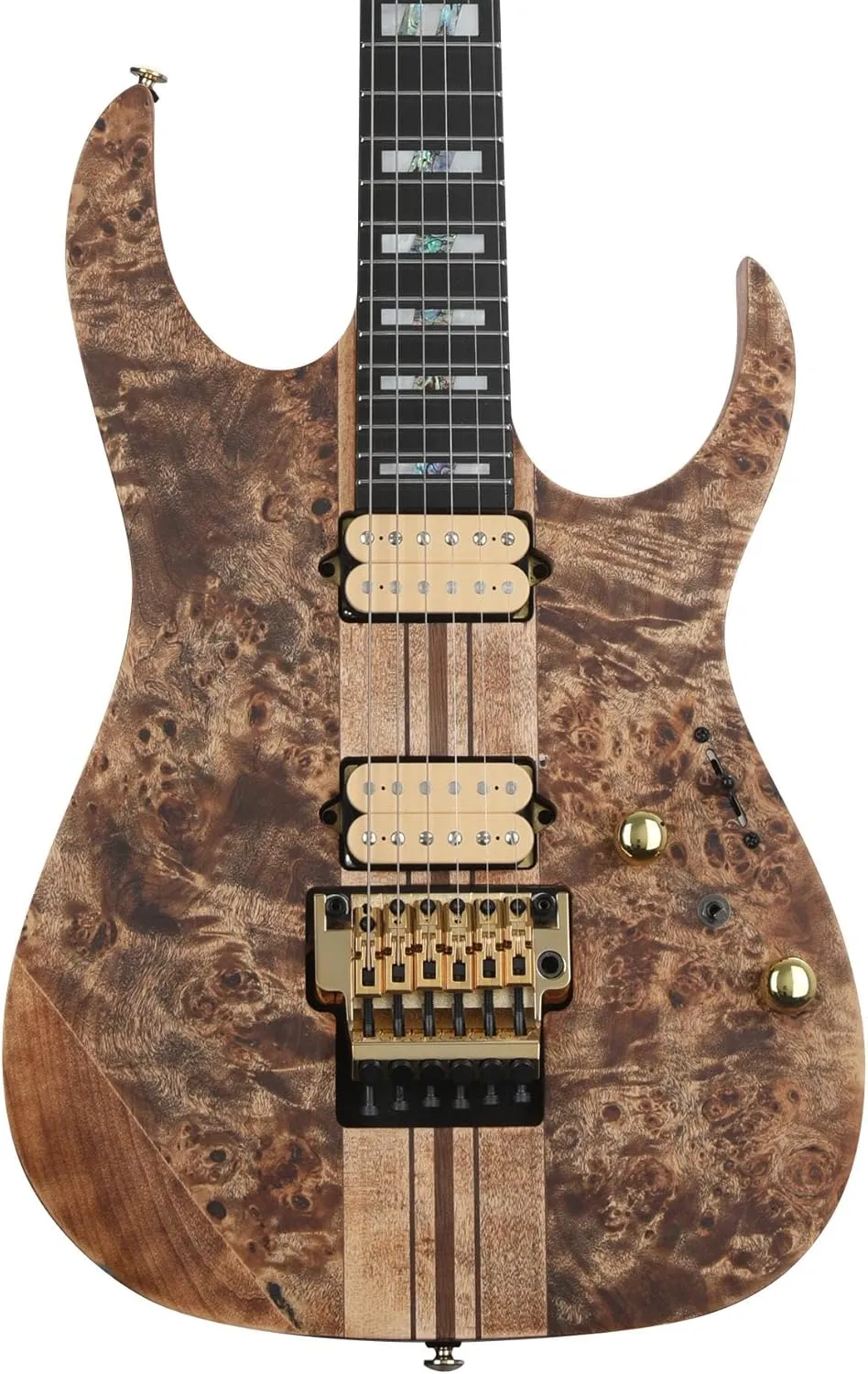 Ibanez Premium RGT1220PB Electric Guitar - Antique Brown Stained