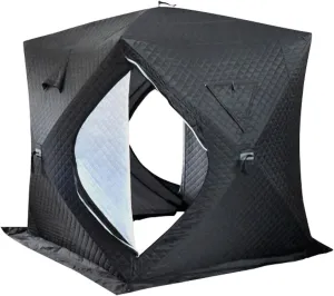 ice Fishing Tent ice Fishing shelter Insulated Portable Ice Fishing Tent, Outdoor Multi-Person Cold and Warm Automatic Tent(Color:4)