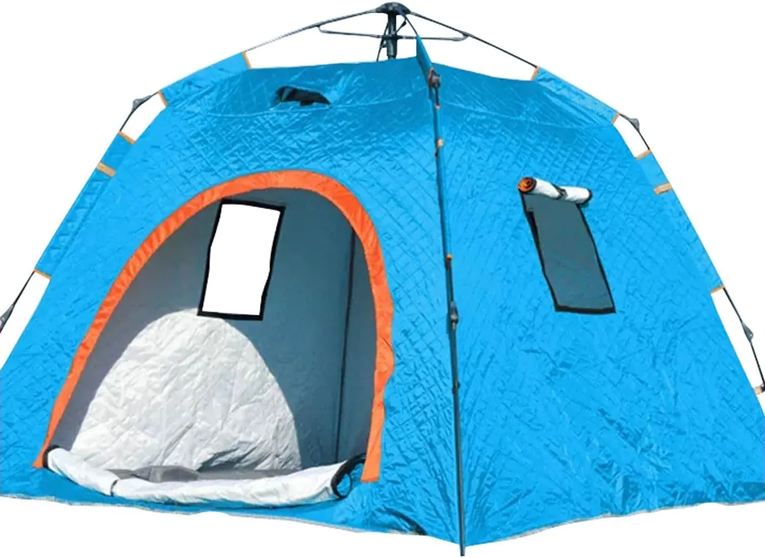 ice Fishing Tent Insulated ice Fishing Tent Winter Outdoor Fishing Equipment for 2-3 People, Warm and Thickened Ice Fishing Tent