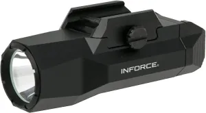 Inforce WILD2 Pistol Mounted Light 1,000 Lumens White Light, Black Body