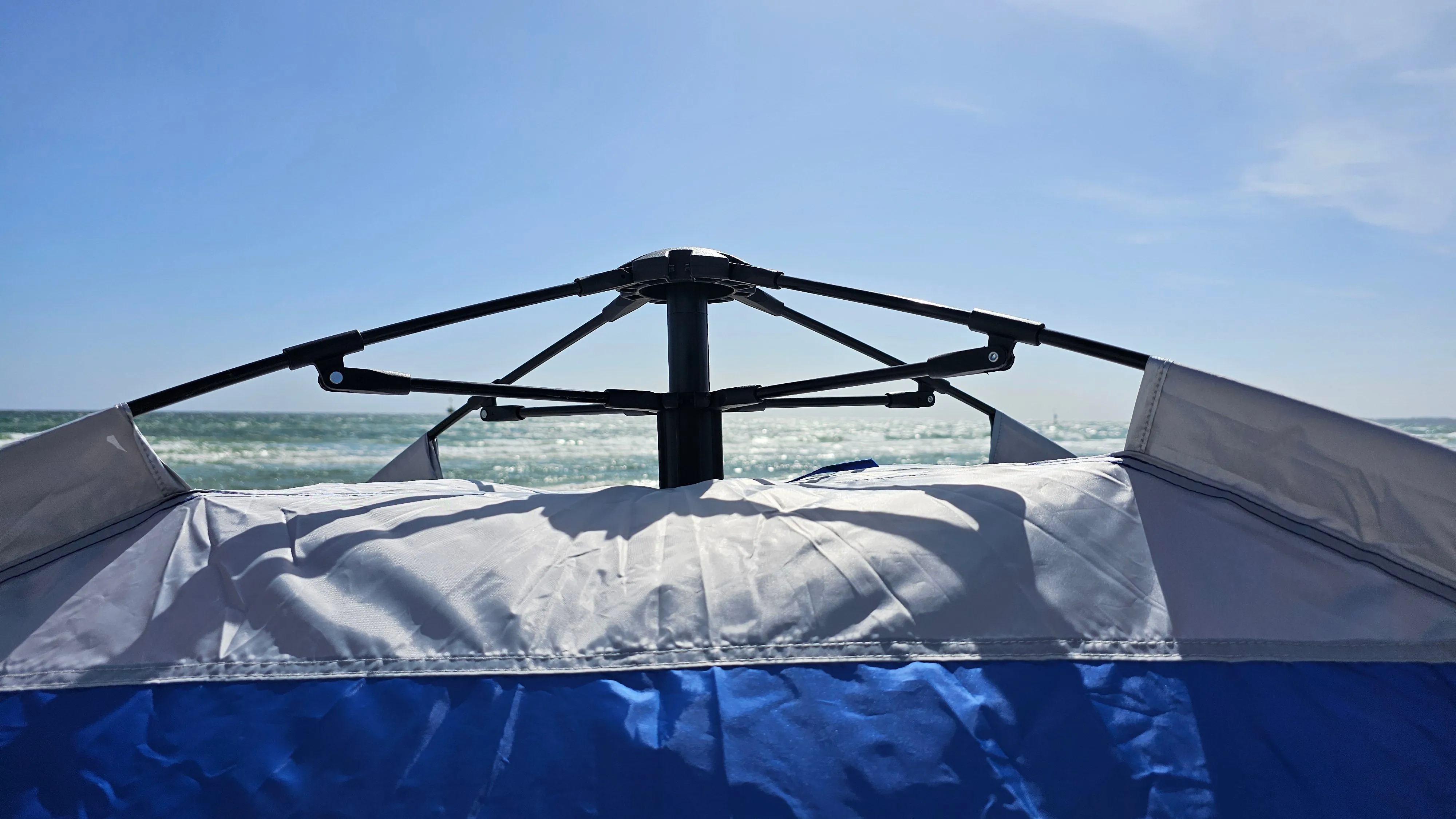 Instant Beach tent comble 1 2