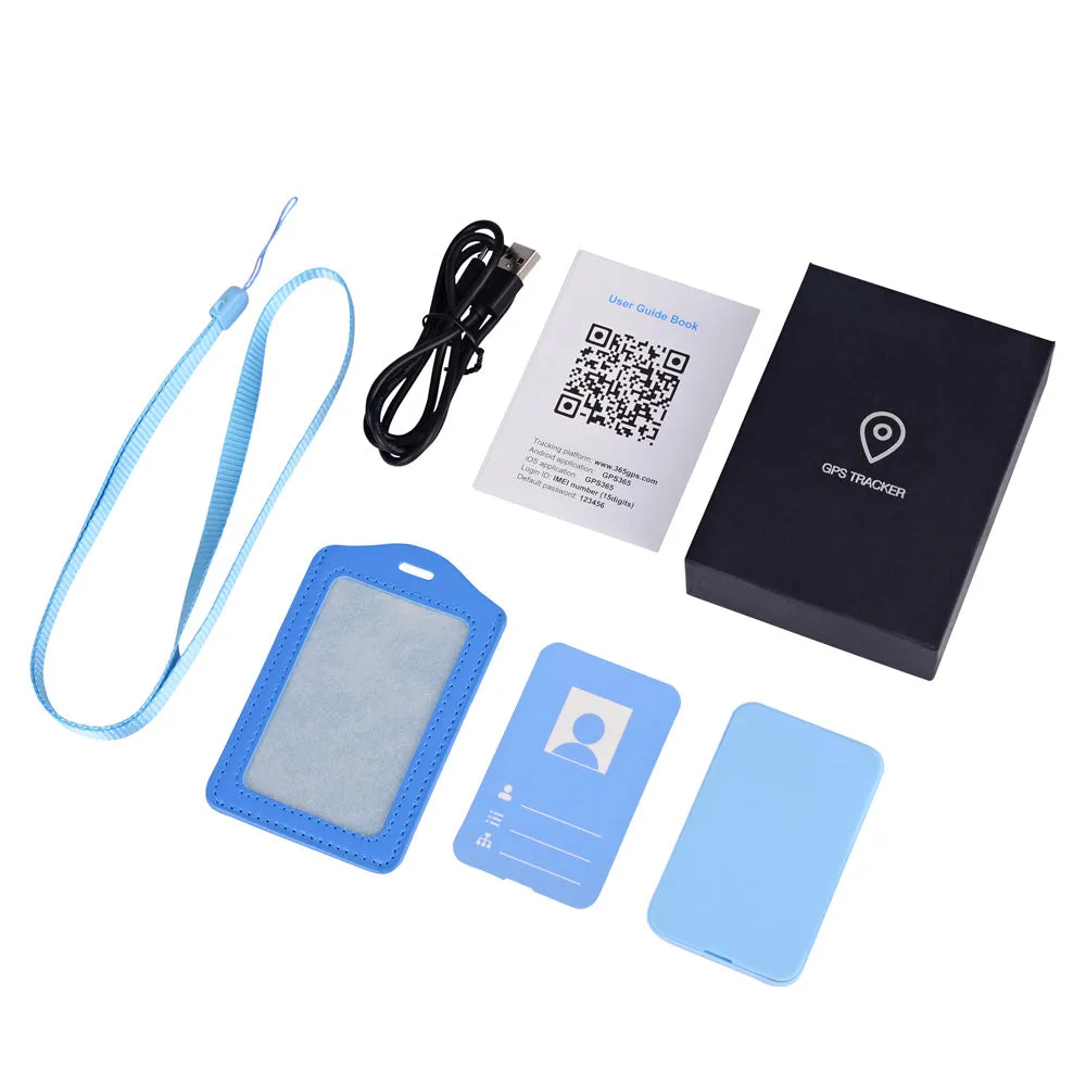 Intelligent 3G Hot GPS Tracker with ID Card Shape Auto Voice Recording Accurate Location & SOS Double Call Free Web & Mobile APP
