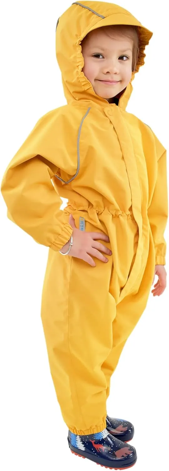 JAN & JUL Waterproof Fleece Lined Snow Suit, Coveralls for Toddlers and Kids