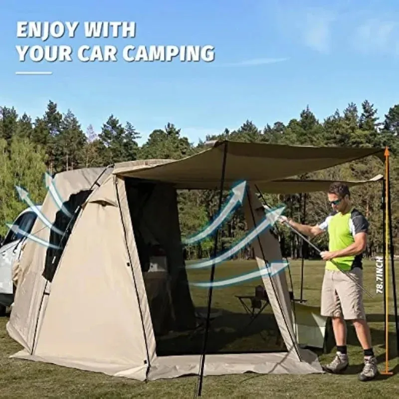 KAMPKEEPER SUV Tailgate Awning Tent for Car Camping and Outdoor Travel
