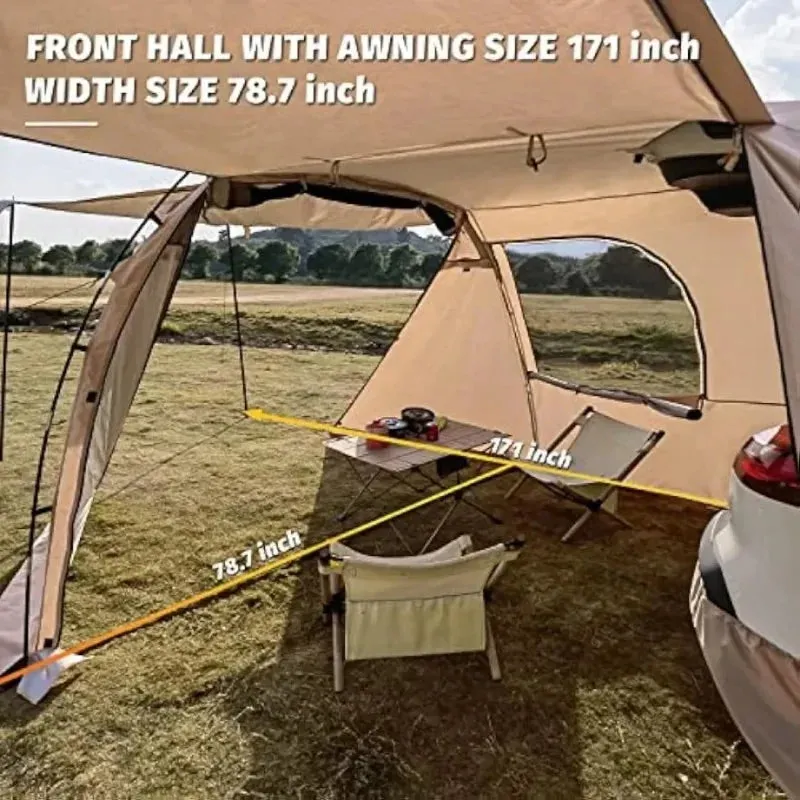 KAMPKEEPER SUV Tailgate Awning Tent for Car Camping and Outdoor Travel