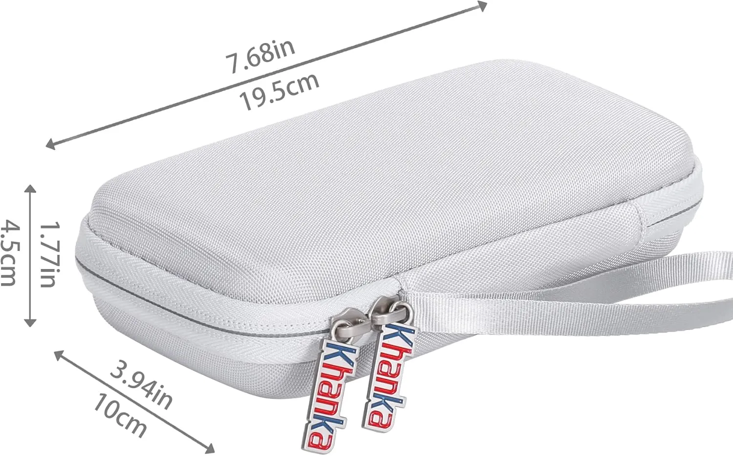 Khanka Hard Travel Case Replacement for Texas Instruments TI-30XIIS Scientific Calculator, Case Only (White)