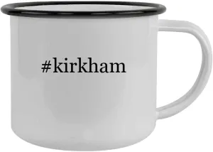 #kirkham - 12oz Hashtag Camping Mug Stainless Steel, Black